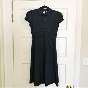 Anthropologie Black Dress Wednesday Adams Costume